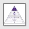 Marti MIchel 60 Grad Dreieck 12 Inch Lineal
