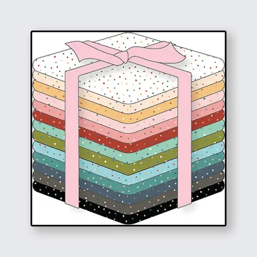 Fat Quater Pack Country Confetti von Poppie Cotton