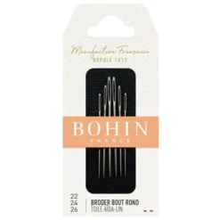 Gobelin Nadeln von Bohin - 6 Stück Stumpf