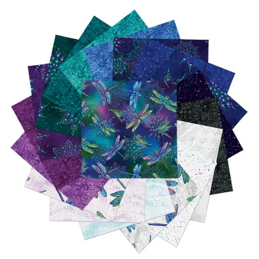 On Dragonfly Wings von Ann Lauer Layer Cake