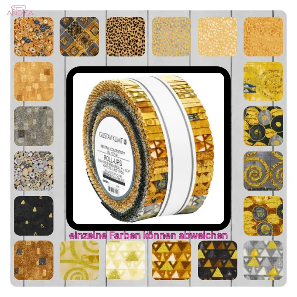 Gold Jelly Roll streifen