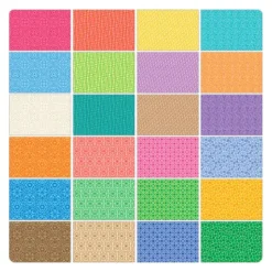 Alternative view of Zart & modern – Charm Pack Aquarell Stoffe von Benartex für kreative Quilts