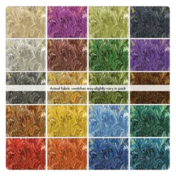 Alternative view of ✨ Venetian Marble – Luxus-Stoff mit Marmoroptik für edle Nähideen