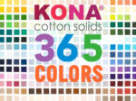 Kona Cotton Stoff von Robert Kaufman – Baumwollstoff in vielen Farben für Patchwork und kreative Nähideen