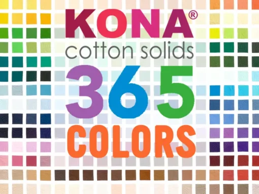 Kona Cotton Stoff von Robert Kaufman – Baumwollstoff in vielen Farben für Patchwork und kreative Nähideen