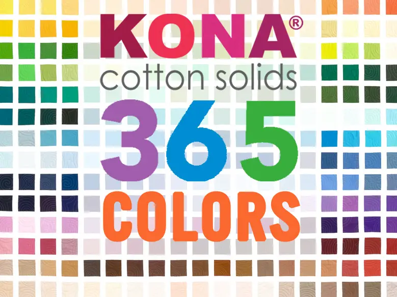 Kona Cotton Stoff von Robert Kaufman – Baumwollstoff in vielen Farben für Patchwork und kreative Nähideen
