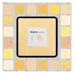 Bali Golden Beach Layer Cake von Benartex – Stoffpaket mit 42 warmen Batik-Quadraten (10″×10″)