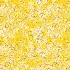 „Sonnengelber Perlenglanz-Baumwollstoff – Pearl Splendor 12707P von Benartex, 100 % Baumwolle, ca. 110 cm breit“