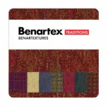 Detailansicht der Jelly Roll Strips von Benartex mit buntem Mix aus 2,5″ Streifen