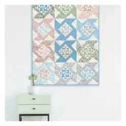 Bird Song Layer Cake von Benartex – Stoffpaket mit 42 farblich sortierten 10″×10″ Karo‑Quadraten