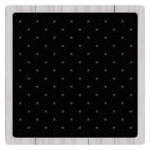 Detailansicht des Quiltstoffs Black on Black von Windham Fabrics mit tonalem Sternenmuster in Schwarz auf Schwarz
