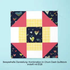 Churn dash beispiel Patchworkstoff